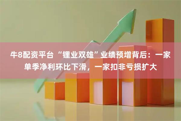 牛8配资平台 “锂业双雄”业绩预增背后：一家单季净利环比下滑，一家扣非亏损扩大