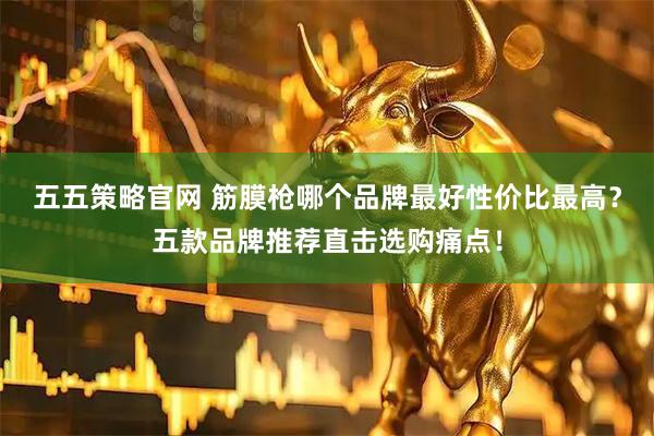 五五策略官网 筋膜枪哪个品牌最好性价比最高？五款品牌推荐直击选购痛点！